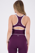 Cargar imagen en el visor de la galería, Aura Wine Plum Tank Top