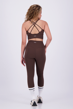 Cargar imagen en el visor de la galería, Solid Chocolate Brown Leggings