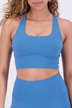 Cargar imagen en el visor de la galería, Solid Silk Blue Top