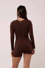 Cargar imagen en el visor de la galería, Long Sleeve Camel Onesie