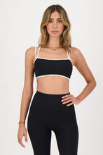 Cargar imagen en el visor de la galería, Ribbed Black Top