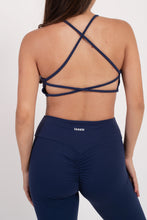 Cargar imagen en el visor de la galería, Scrunch Space Blue Leggings