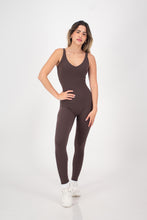 Cargar imagen en el visor de la galería, Serene Brown Jumpsuit