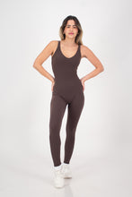 Cargar imagen en el visor de la galería, Serene Brown Jumpsuit
