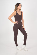 Cargar imagen en el visor de la galería, Serene Brown Jumpsuit