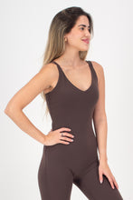 Cargar imagen en el visor de la galería, Serene Brown Jumpsuit