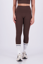 Cargar imagen en el visor de la galería, Solid Chocolate Brown Leggings