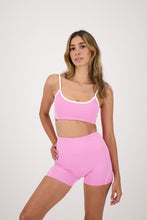 Cargar imagen en el visor de la galería, Contrast Cotton Pink Top