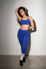 Cargar imagen en el visor de la galería, Blossom Indigo Blue Leggings