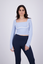 Cargar imagen en el visor de la galería, Above Baby Blue Long Sleeve