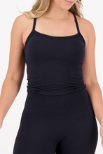 Cargar imagen en el visor de la galería, Solid Black Tank Top