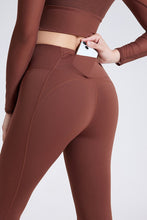 Cargar imagen en el visor de la galería, Posh brown Leggings