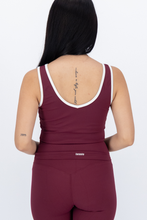 Cargar imagen en el visor de la galería, Align Deep Wine Tank Top