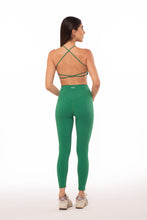 Cargar imagen en el visor de la galería, Blossom Basil Green Leggings