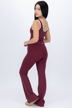 Cargar imagen en el visor de la galería, Align Deep Wine Flare Pants