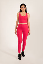 Cargar imagen en el visor de la galería, Daylight Rose Red Leggings
