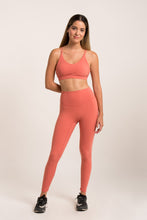 Cargar imagen en el visor de la galería, Fade Coral Salmon Leggings