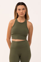 Cargar imagen en el visor de la galería, Balance Olive Green Tank Top