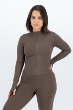 Cargar imagen en el visor de la galería, Form Cedar Brown Jacket