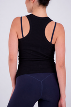 Cargar imagen en el visor de la galería, Black Texture Tank