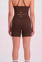 Cargar imagen en el visor de la galería, Solid Chocolate Brown Short