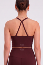 Cargar imagen en el visor de la galería, Solid Scrunch Wine Tank Top