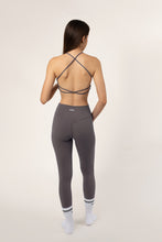 Cargar imagen en el visor de la galería, Blossom  Dark Gray  Leggings