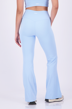Cargar imagen en el visor de la galería, Solid  Light Blue Flare Pants
