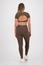 Cargar imagen en el visor de la galería, Ribbon Cedar Brown Top