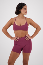 Cargar imagen en el visor de la galería, Ribbon Cross Ruby Red Top