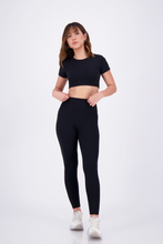 Cargar imagen en el visor de la galería, Rush Black Leggings