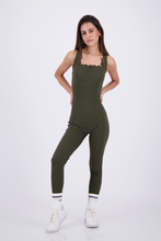 Cargar imagen en el visor de la galería, Wave Olive Green Jumpsuit