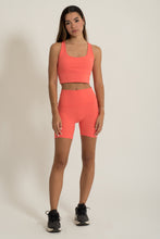 Cargar imagen en el visor de la galería, Solid Coral Sunrise Short