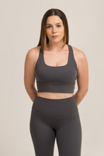 Cargar imagen en el visor de la galería, Solid Dark Gray Top