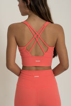 Cargar imagen en el visor de la galería, Solid Coral Sunrise Top