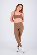 Cargar imagen en el visor de la galería, Inner Ganache Brown Leggings
