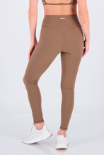 Cargar imagen en el visor de la galería, Inner Ganache Brown Leggings
