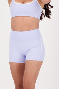 Contrast Periwinkle Blue Short