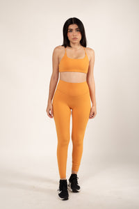 Blossom Apricot Orange Leggings