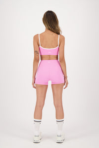 Contrast Cotton Candy Short