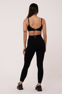 Spirit Twist Black Leggings