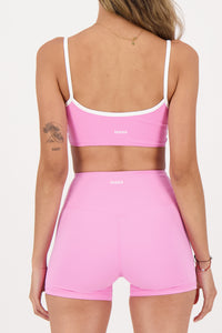 Contrast Cotton Candy Short