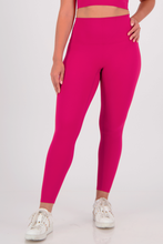 Cargar imagen en el visor de la galería, Solid  Raspberry Pink Leggings
