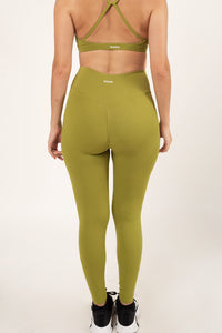 Sculpt Scrunch Green Leggings