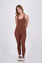 Cargar imagen en el visor de la galería, Nova Brownie Brown Tank Top
