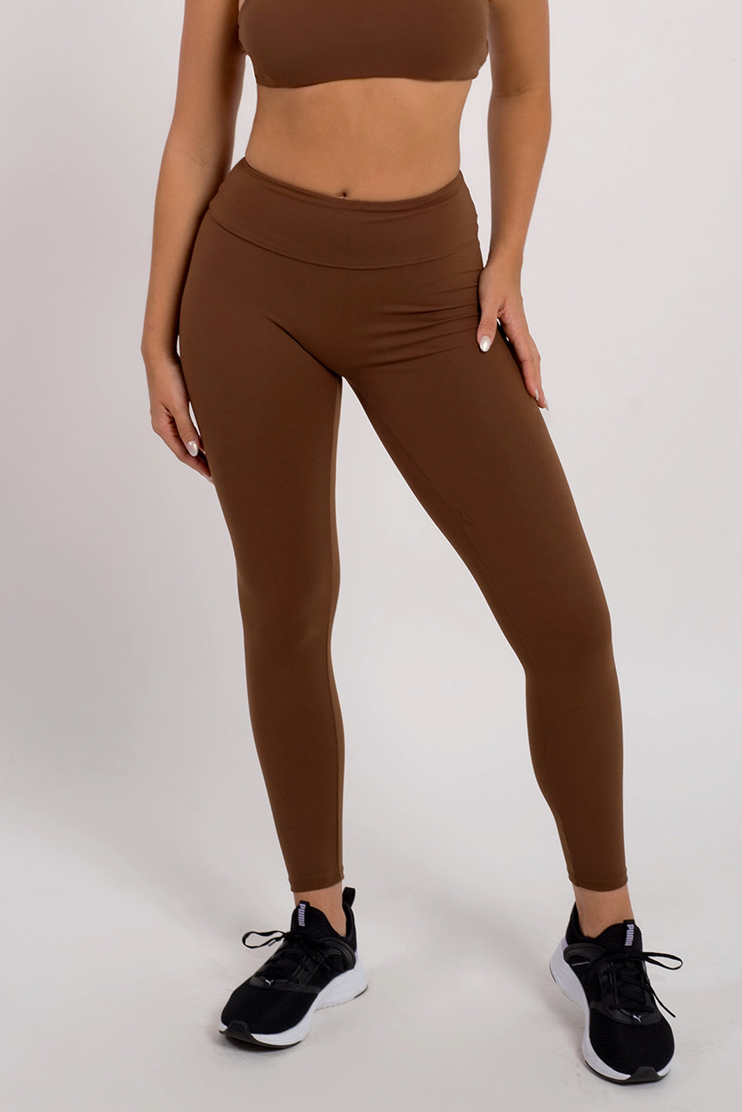 Scrunch Chocolate Leggings