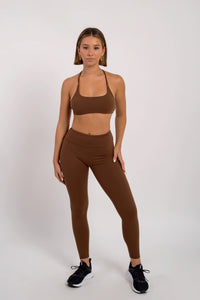 Scrunch Chocolate Leggings