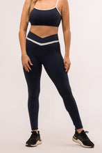 Cargar imagen en el visor de la galería, Compact Navy Blue Leggings
