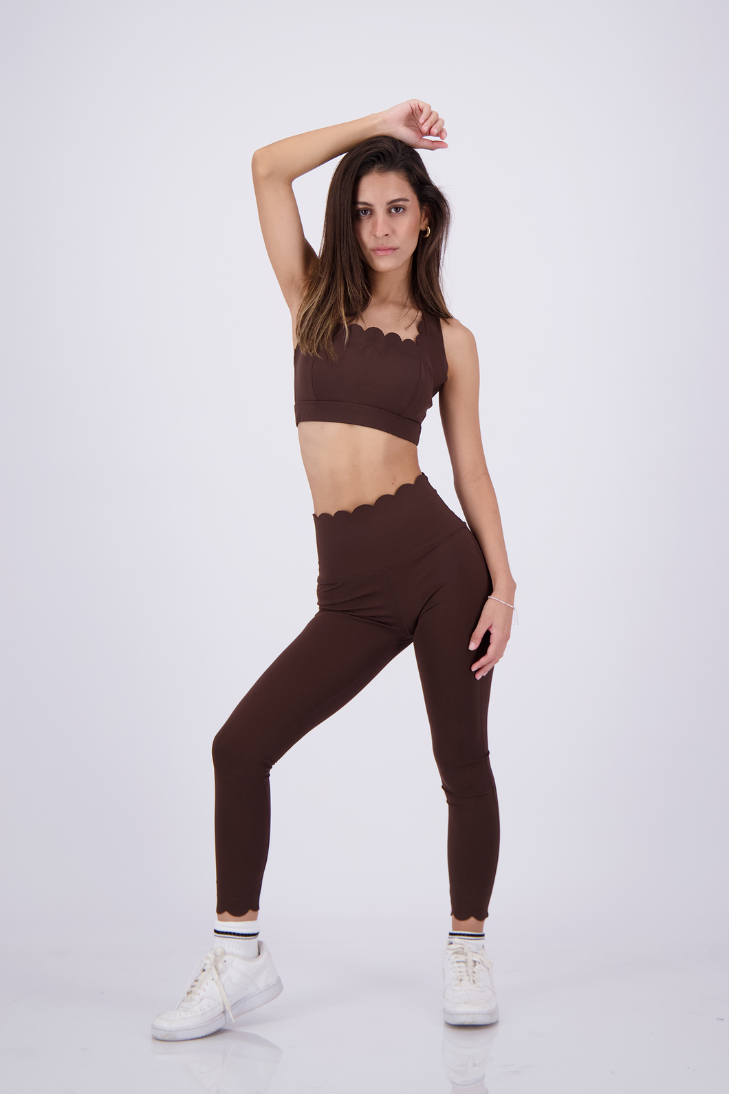 Wave Syrup Brown Leggings