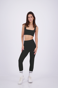 Rep Black Leggings